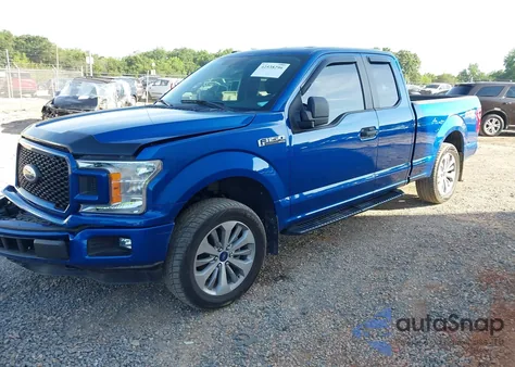 2018 Ford F-150 Xl из США, поврежденный, VIN 1FTEX1EP7JFE08832